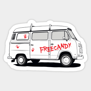 Free candy Sticker